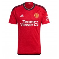 Manchester United Casemiro #18 Domáci futbalový dres 2023-24 Krátky Rukáv